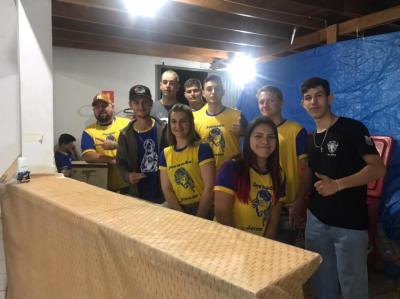 A 1Âª Macarronada da Jornada Jovem de Rio Bonito do IguaÃ§u, foi um verdadeiro sucesso